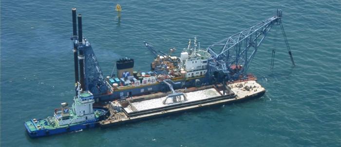 Barge Loading Reflux Pump-Type Dredging Construction Method