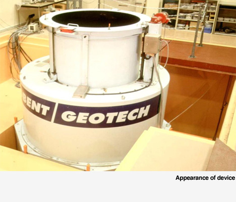 Drum Centrifuge Model Test for Geotechnical Problems