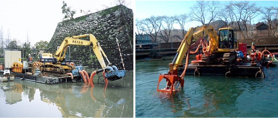 Portable Dredging Method: Castle Method