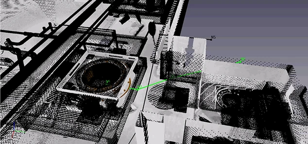 免震装置の搬出入経路