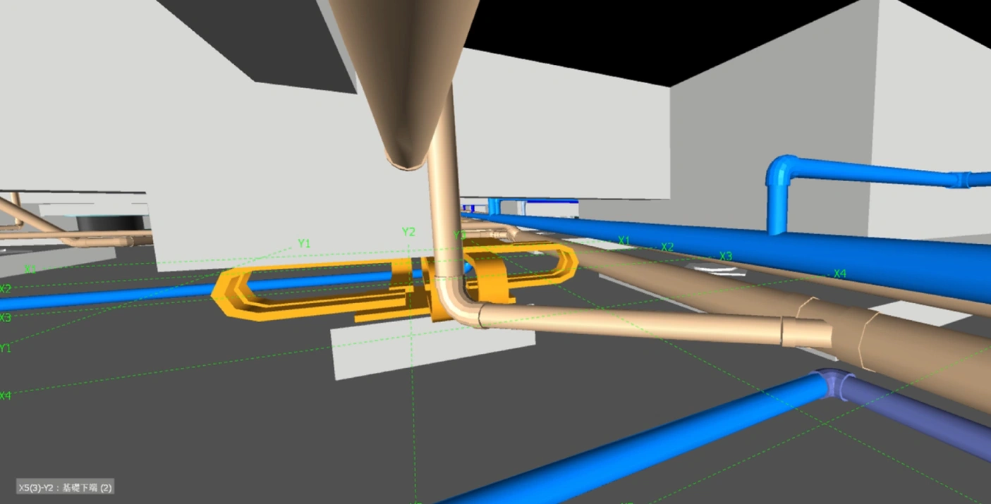 可動範囲のクリアランス確認