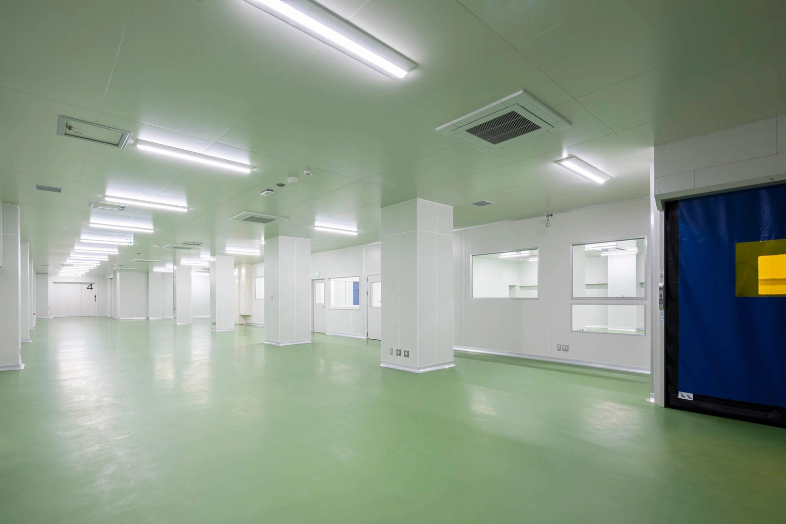 ReReC「ミリオナプロジェクト」包装室（施工後）