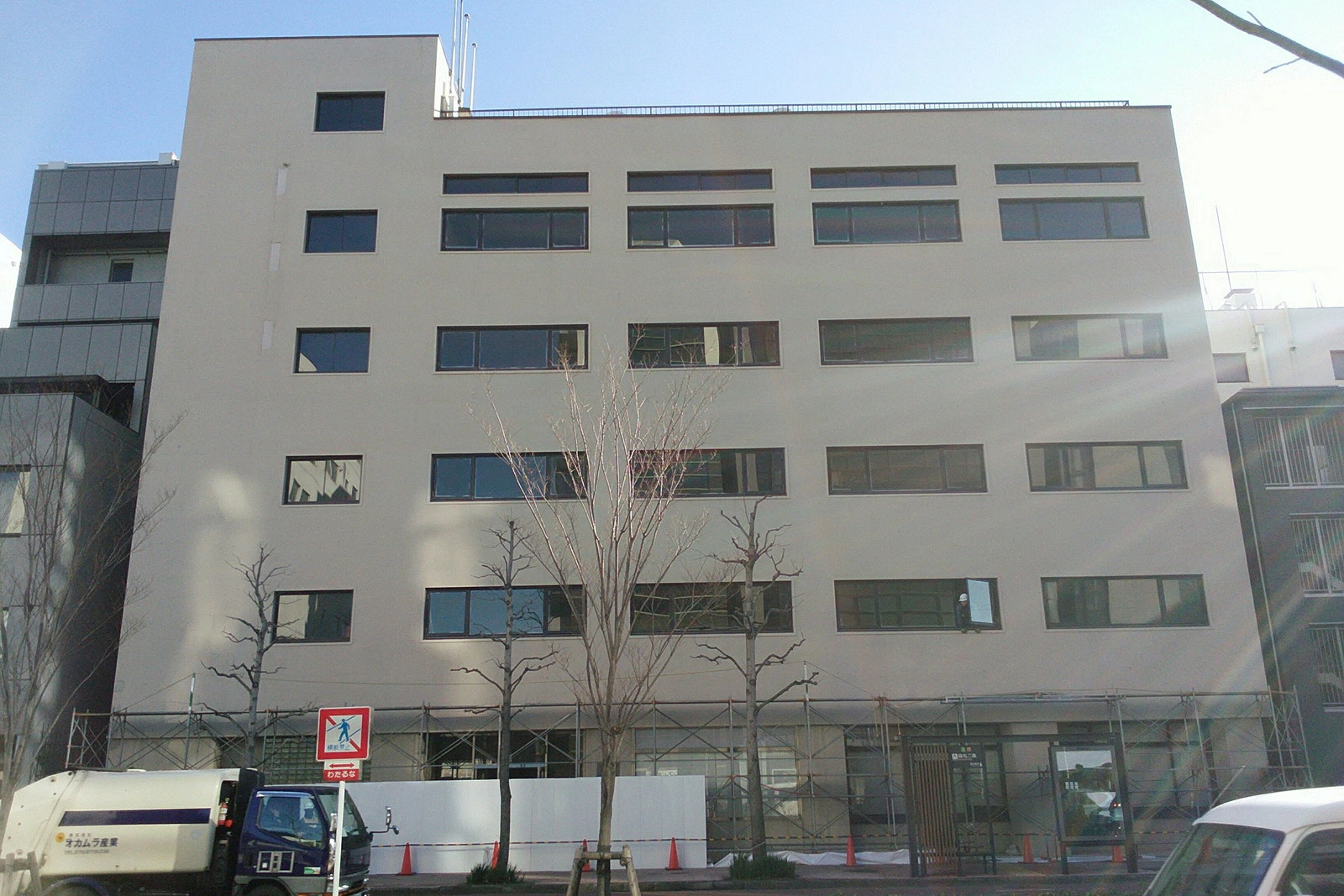 ReReC「松栄堂薫習館改修プロジェクト」正面（施工前）