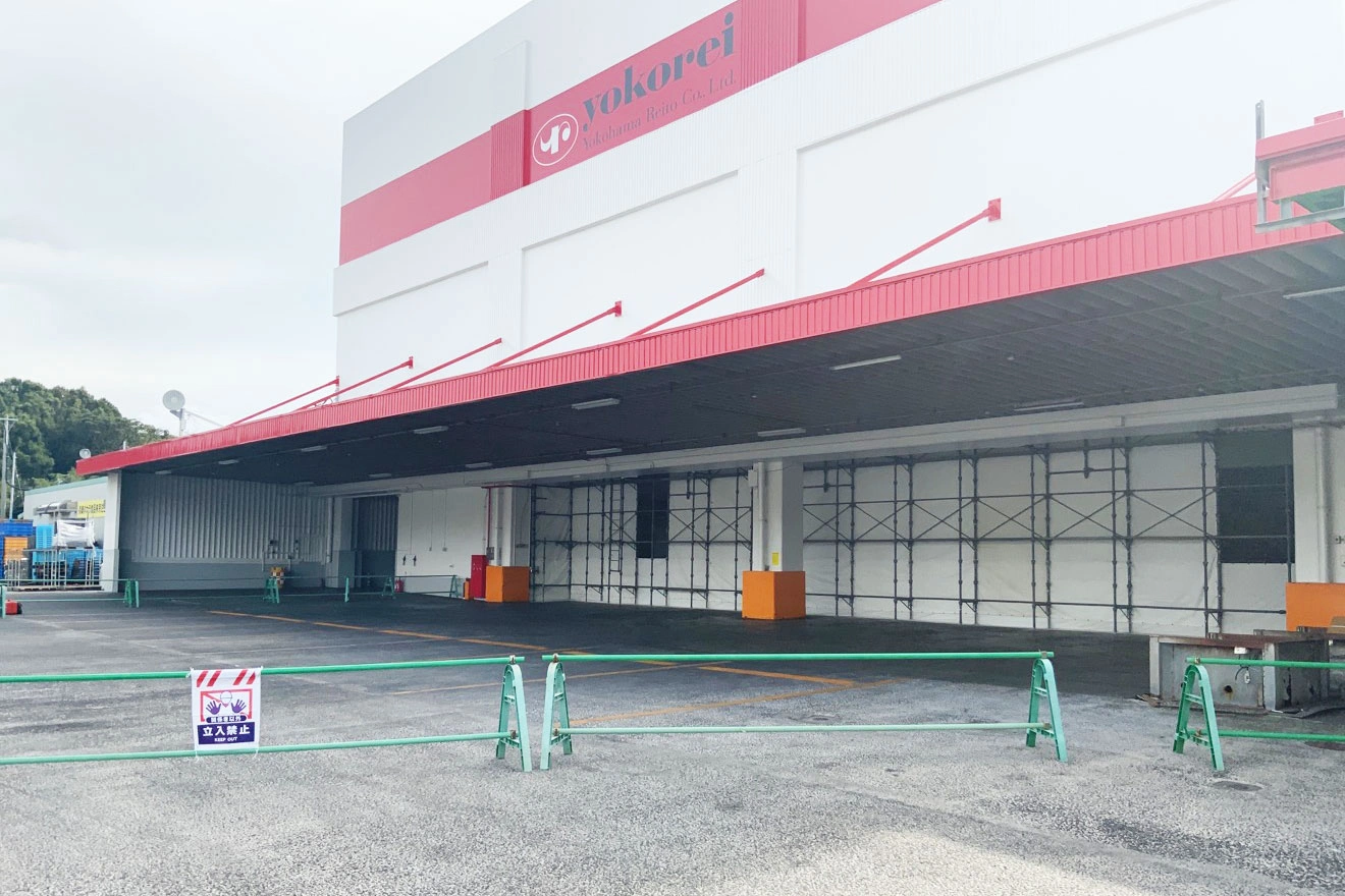 ReReC「横浜冷凍長崎工場改修プロジェクト」平面図（施工前）